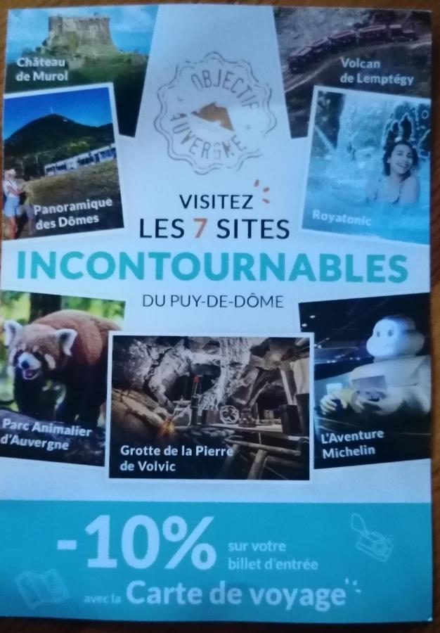 Tulipe, Appartement 5 Personnes, Entre Sancy Et Volcans D'Auvergne Orcival Exteriér fotografie
